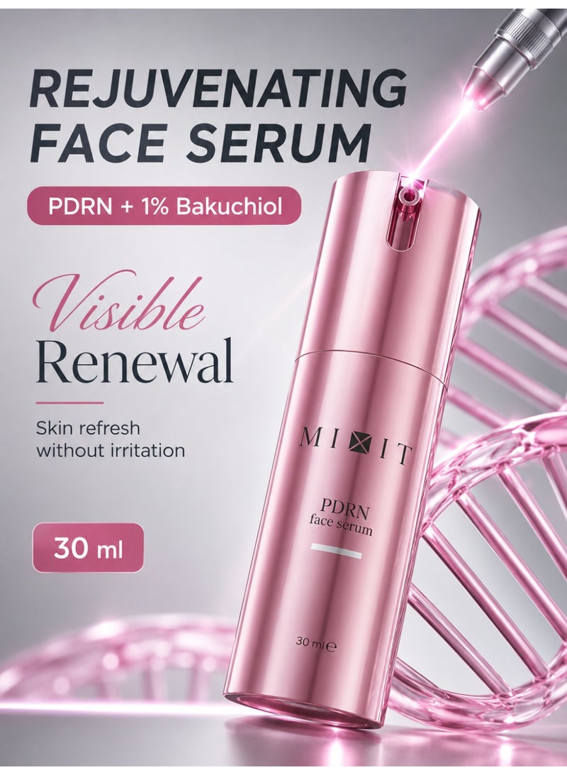 MIXIT PDRN Lifting Face Serum with Bakuchiol & Astaxanthin for Firming & Anti-Aging, 30ml - Image 3