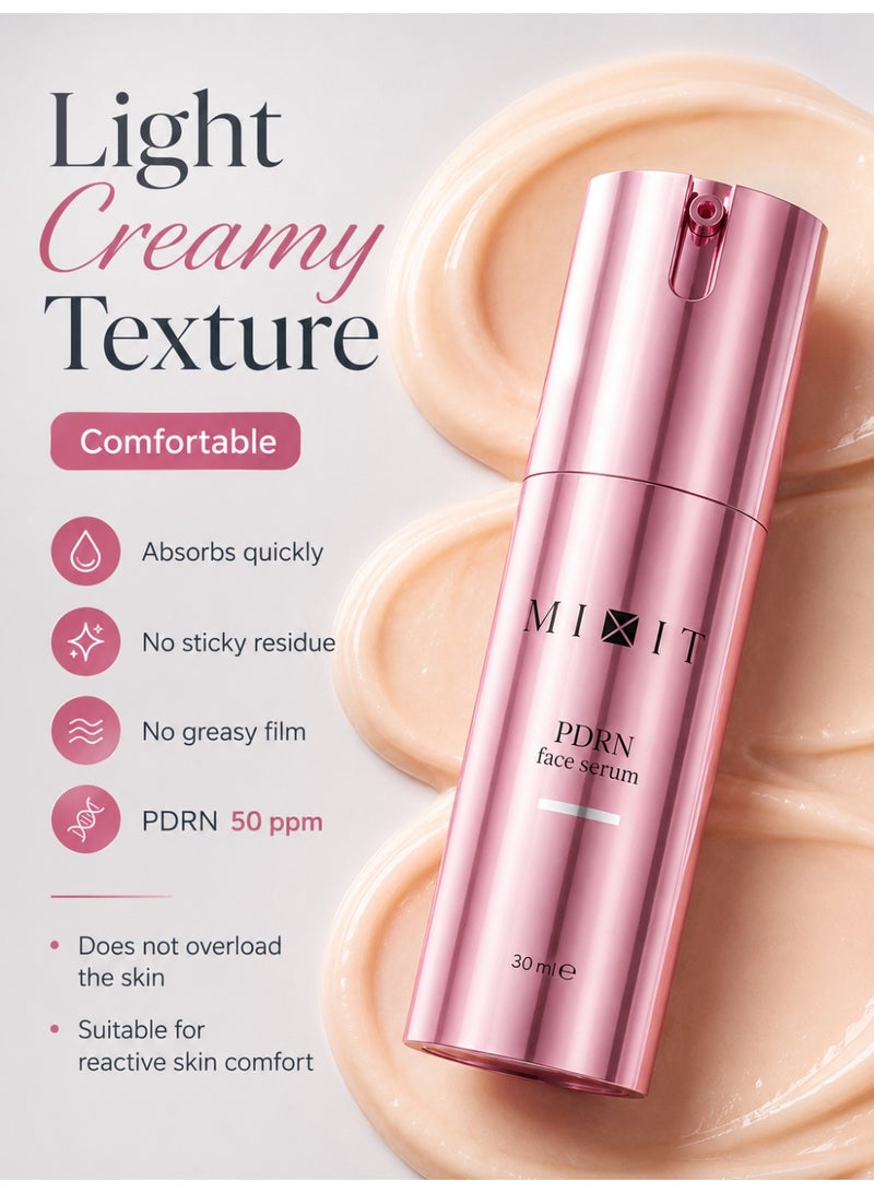 MIXIT PDRN Lifting Face Serum with Bakuchiol & Astaxanthin for Firming & Anti-Aging, 30ml - Image 5