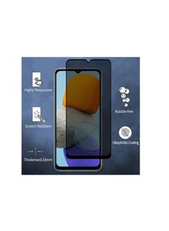 Generic Samsung Galaxy A25 5G Privacy Full Coverage Glass Screen Protector - Black  - Image 3