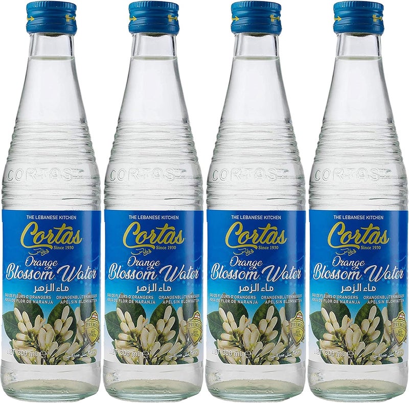 Cortas Orange Blossom Water, 10 Fl Oz (Pack of 4) - Image 1