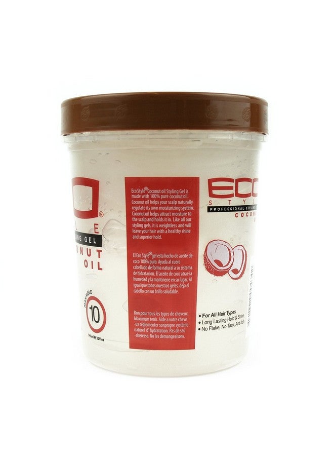 Eco Style Gel Coconut Oil, 32 Ounce - Image 2