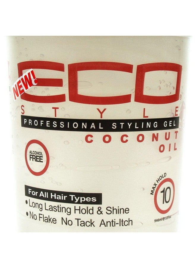 Eco Style Gel Coconut Oil, 32 Ounce - Image 3