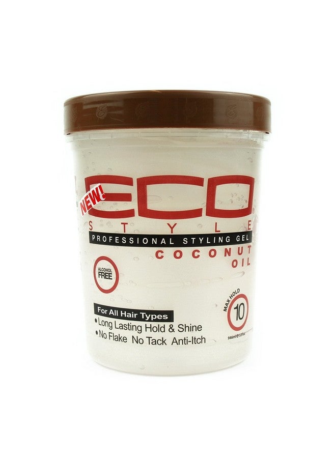 Eco Style Gel Coconut Oil, 32 Ounce - Image 1