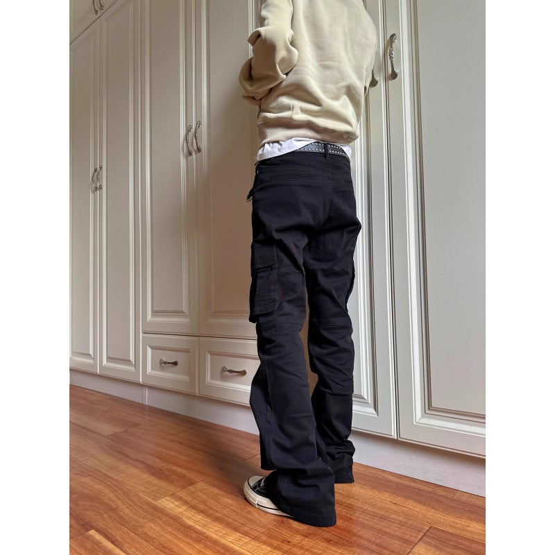 Unisex Classic Denim Jeans Loose Fit Daily Outdoor Wear - Image 3