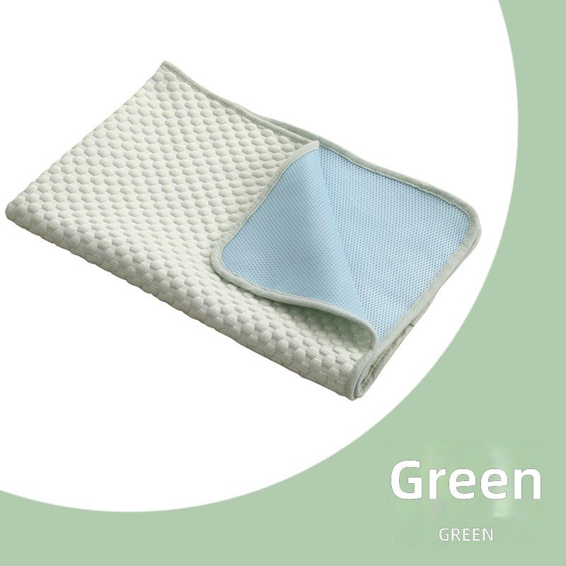 PET DOG ICE SILK COOL MAT - Summer Pet Bed for Dogs and Cats, Breathable & Washable - Image 1