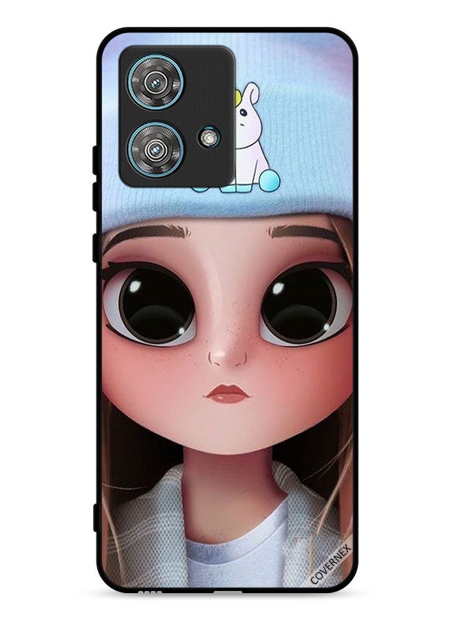 Covernex Motorola Edge 40 Neo 5G Protective Case Cover Cute Unicorn Girl  - Image 1
