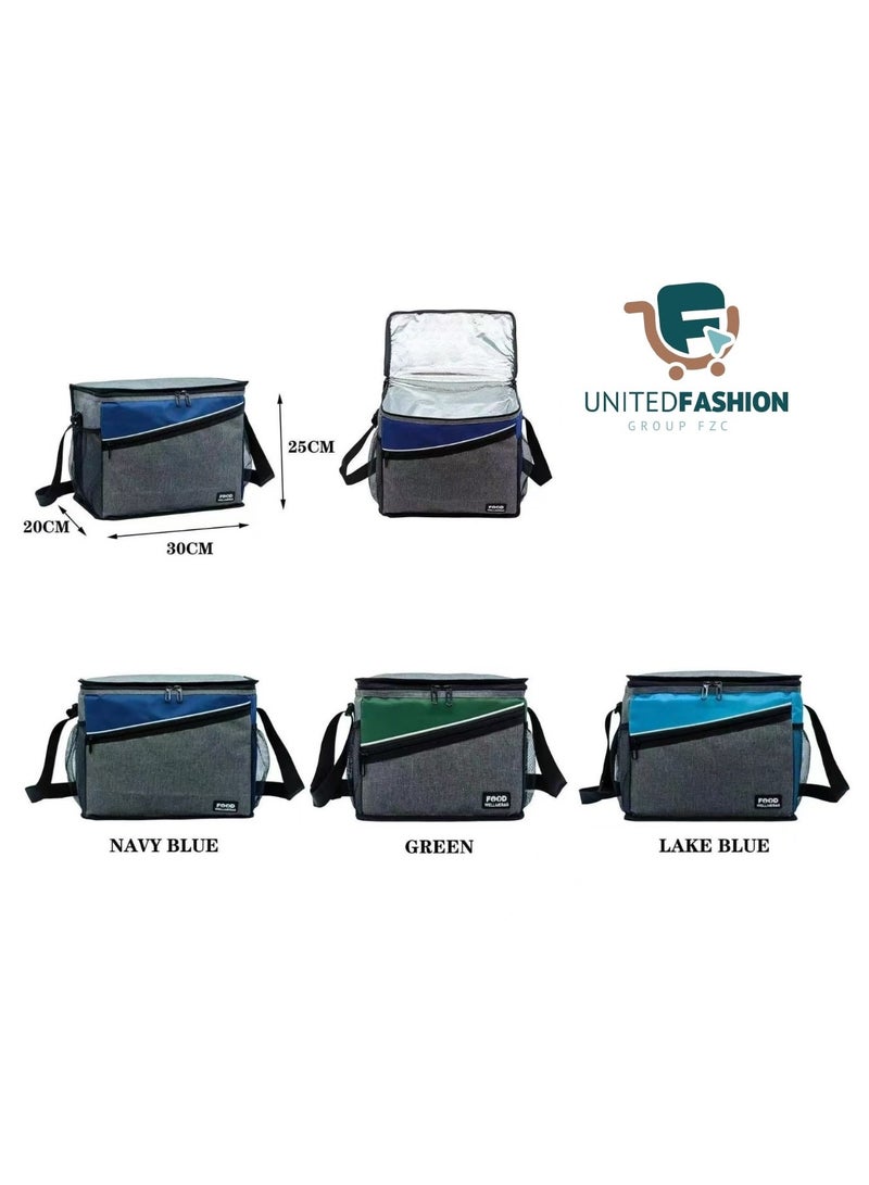 Wellme Hot & Cool Insulated Lunch Bag Expandable Lunch Bag suitable for Work Office School Travel - Lunch Bag for Men and Women - Lunch Box Leak proof with Adjustable Shoulder Strap WM-5034 - Image 1
