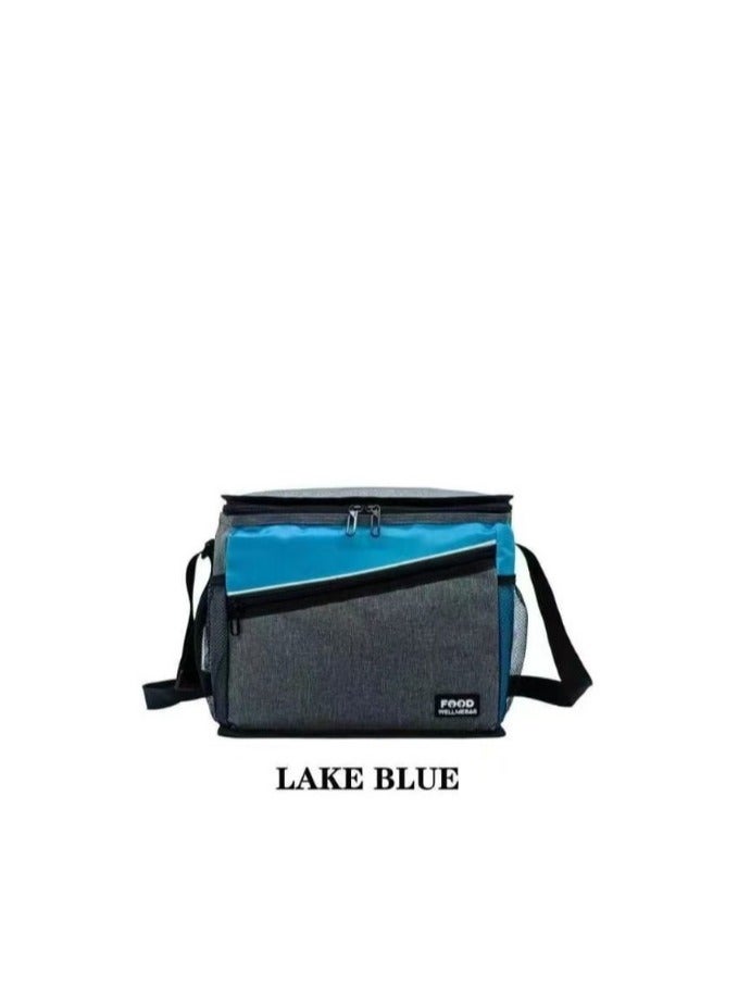 Wellme Hot & Cool Insulated Lunch Bag Expandable Lunch Bag suitable for Work Office School Travel - Lunch Bag for Men and Women - Lunch Box Leak proof with Adjustable Shoulder Strap WM-5034 - Image 4