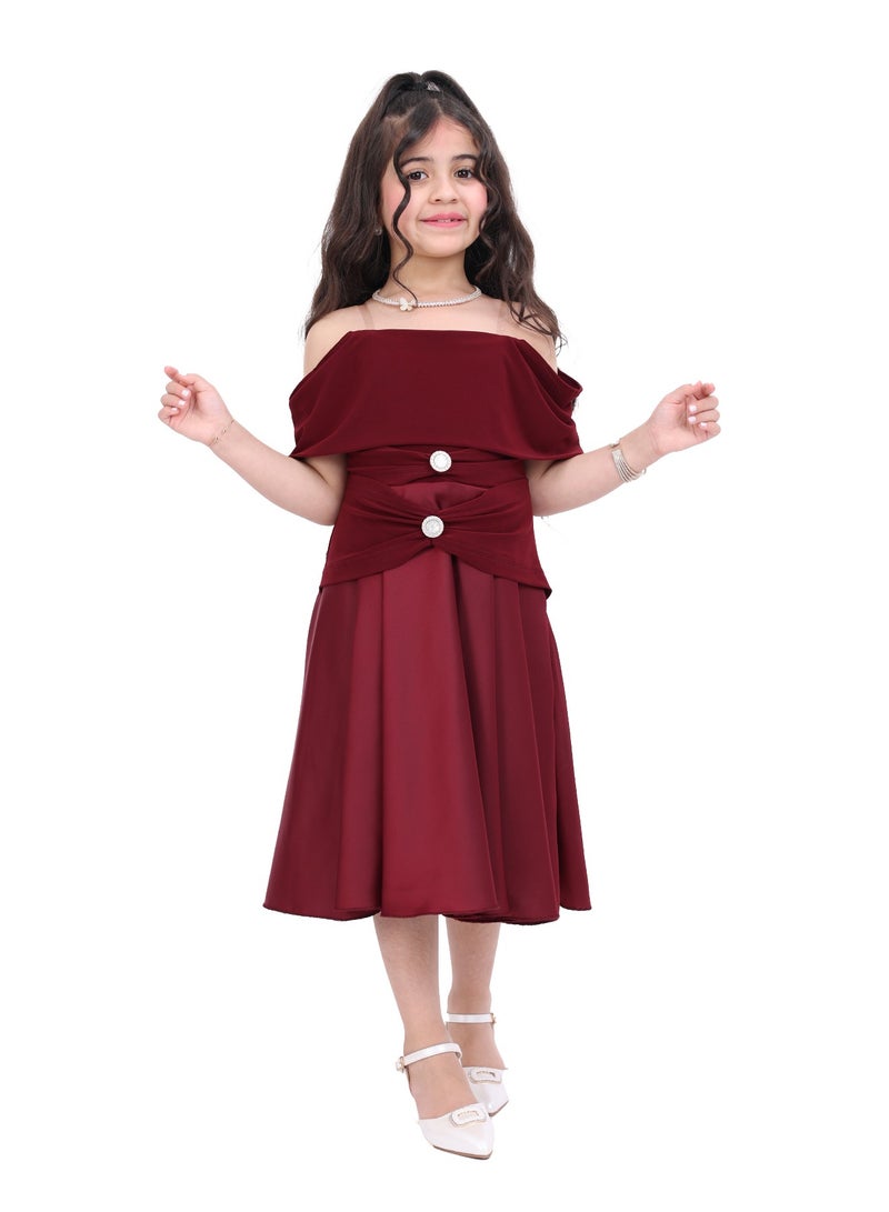 مودرن ديزاين فستان فاخر بناتي لإطلالة تخطف الأنظار يجمع بين التراث والفخامة، وهذا هو الخيار المثالي - Image 1