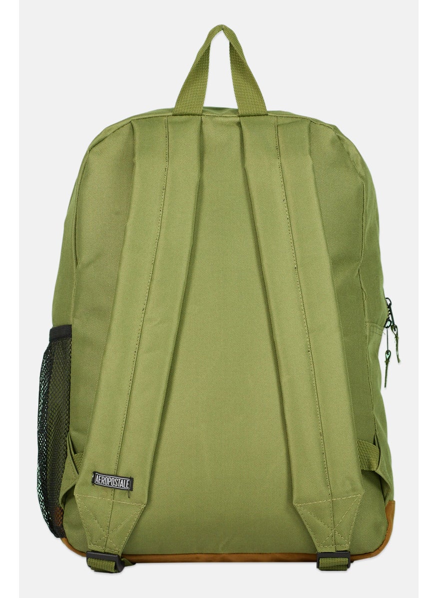Aeropostale Women Brand Logo Back Pack 29 L x 43 H x 14 W cm, Olive  - Image 2