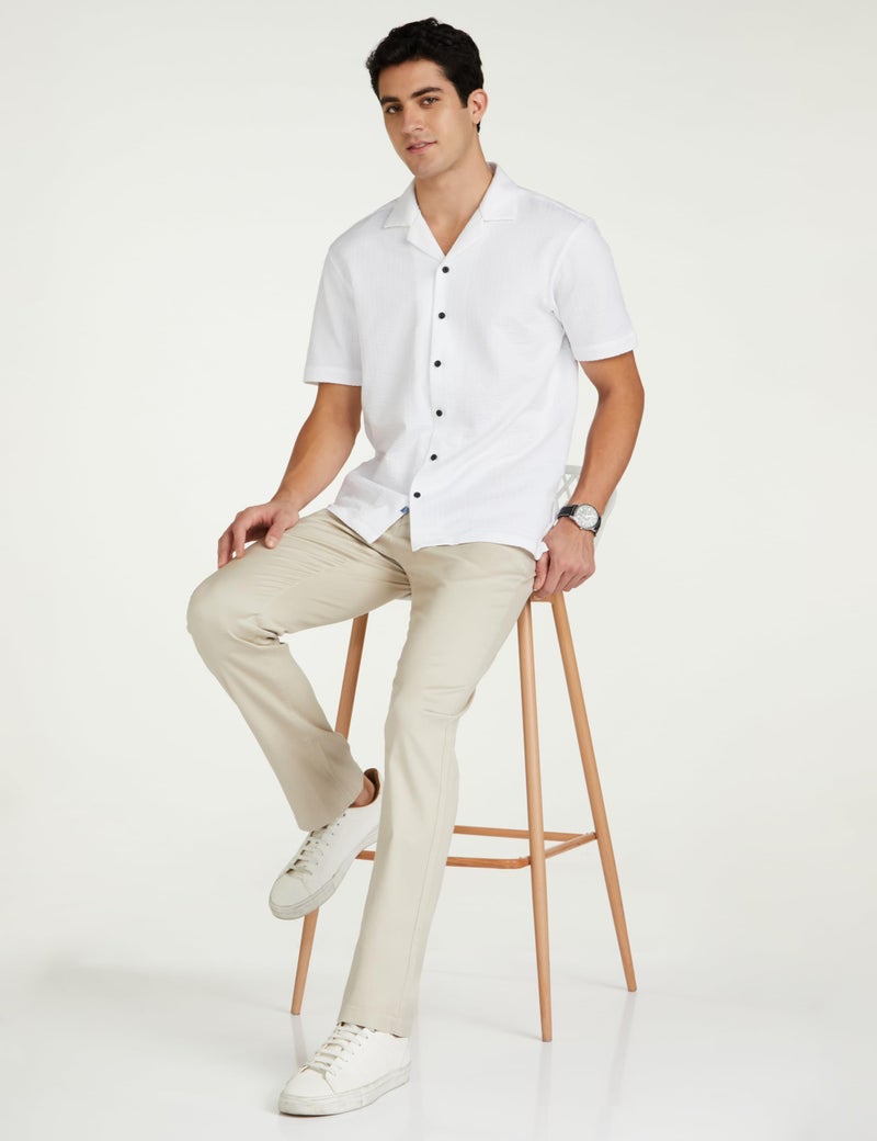 Van Heusen_Mens__Shirt_(VDSHECMF446921_White_39) - Image 2