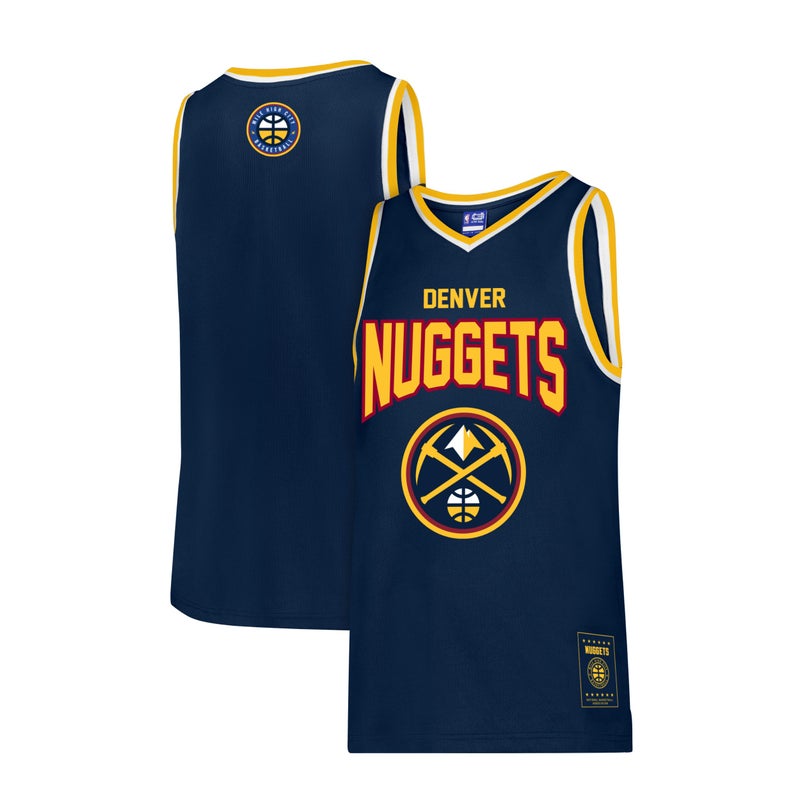 Ultra Game Boys NBA Official Tank Top Mesh Sleeveless Muscle T-Shirt, Denver Nuggets, Team Color, 8 - Image 1