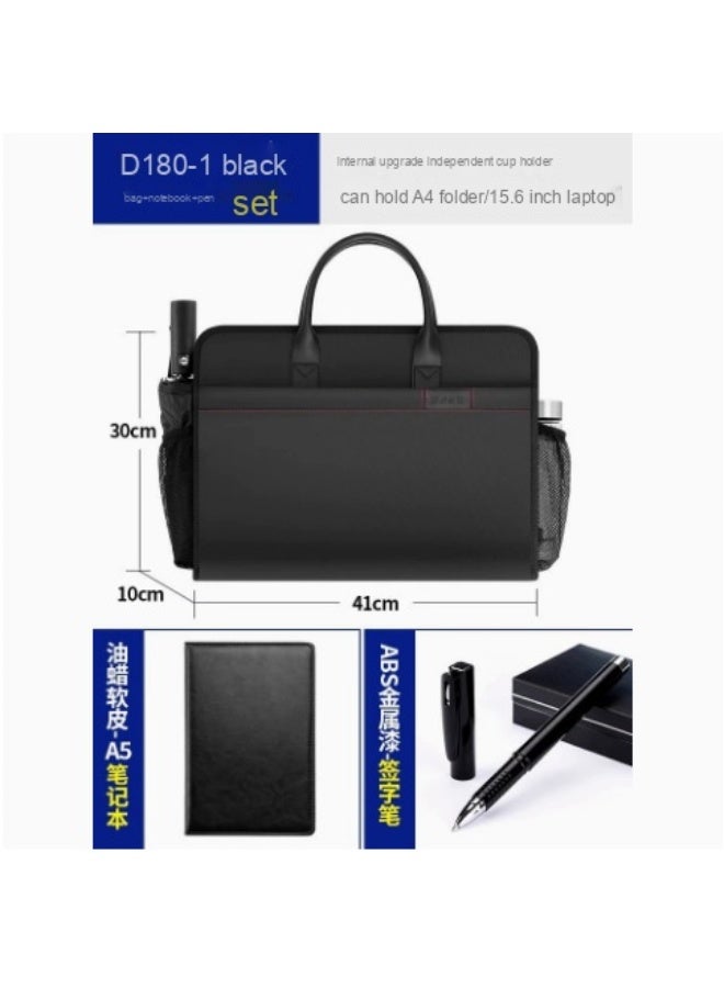 Men's Designer Briefcase with Premium Feel and Large Capacity