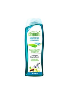 dhathri Dheedhi Damage Repair Herbal Shampoo, 400 Ml  - Image 2