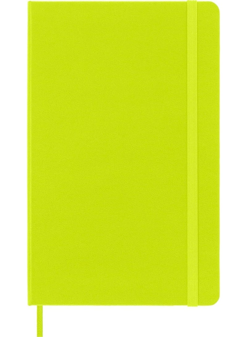MOLESKINE XL Notebook Plain Pages Lemon Green Soft Cover 192 Pages - Image 2