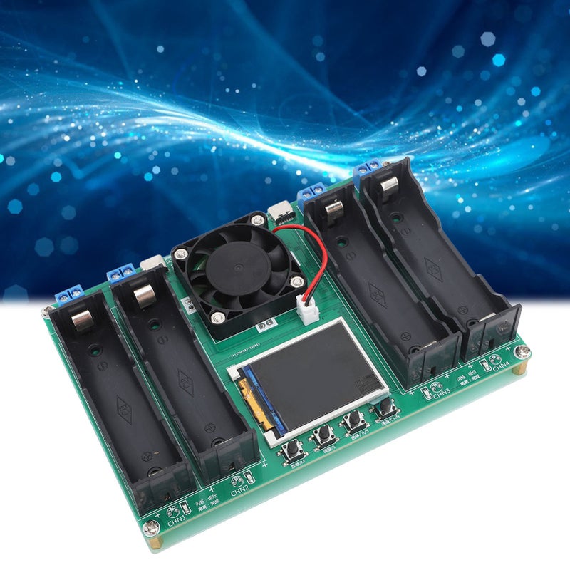 مقياس سعة البطاريات 4 قنوات لشحن وتفريغ دوري تلقائي مقياس مقاومة داخل البطاريات DC5V - Image 5