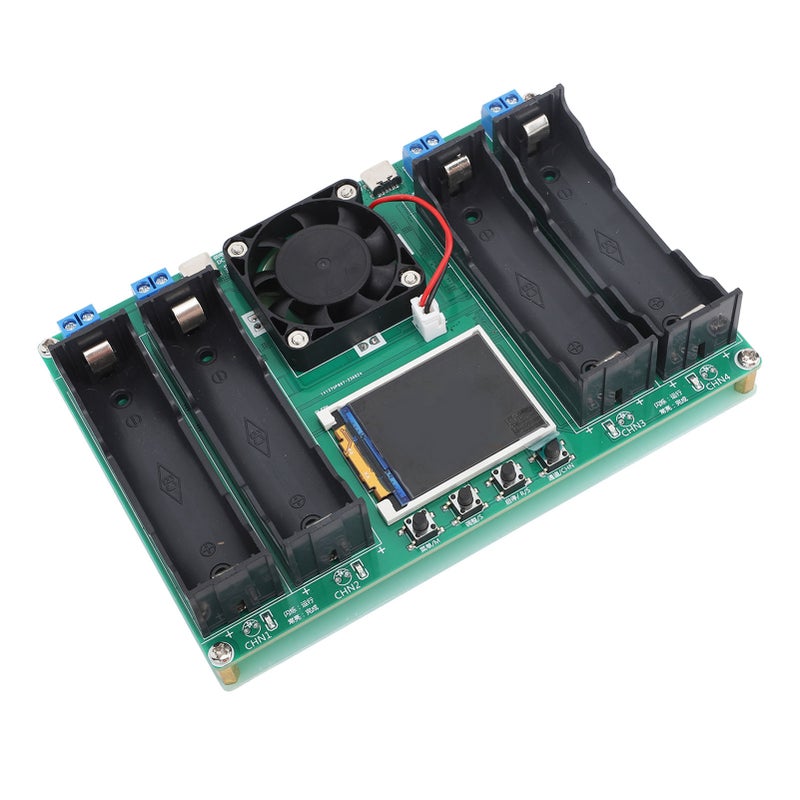 مقياس سعة البطاريات 4 قنوات لشحن وتفريغ دوري تلقائي مقياس مقاومة داخل البطاريات DC5V - Image 4
