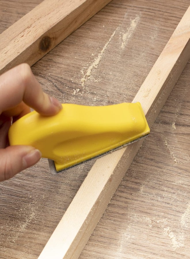 MAXMAN Sand Paper Sanding Block 3.5”x 1” Sandpaper Assortment 80 120 180 240 320 400 600 Grit, Micro Detail Sander, Sand Paper for Wood Furniture, Crafts, Woodworking Projects, Tight Spaces, 70Pcs - Image 5