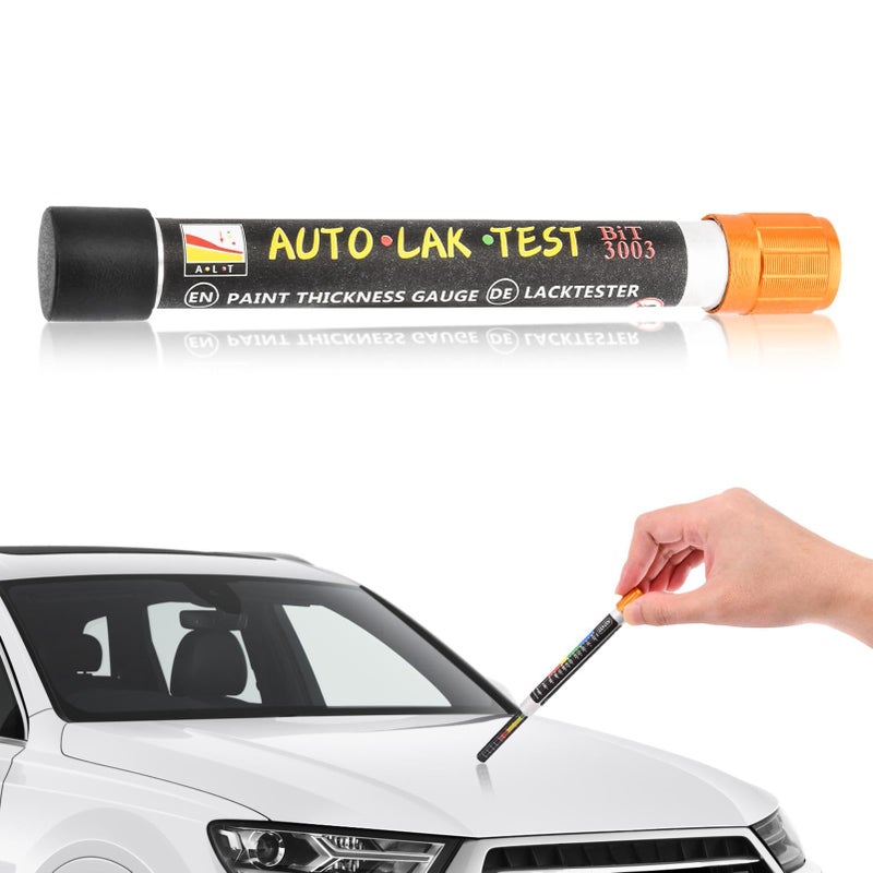 Generic Tongdejing Paint Thickness Gauge, Car Body Damage Detector Pen Thickness Tester Meter Gauge, Crash-Test Check & Car Paint Inspection, Fit to Shopping for Used Car(size:1pc)  - Image 1