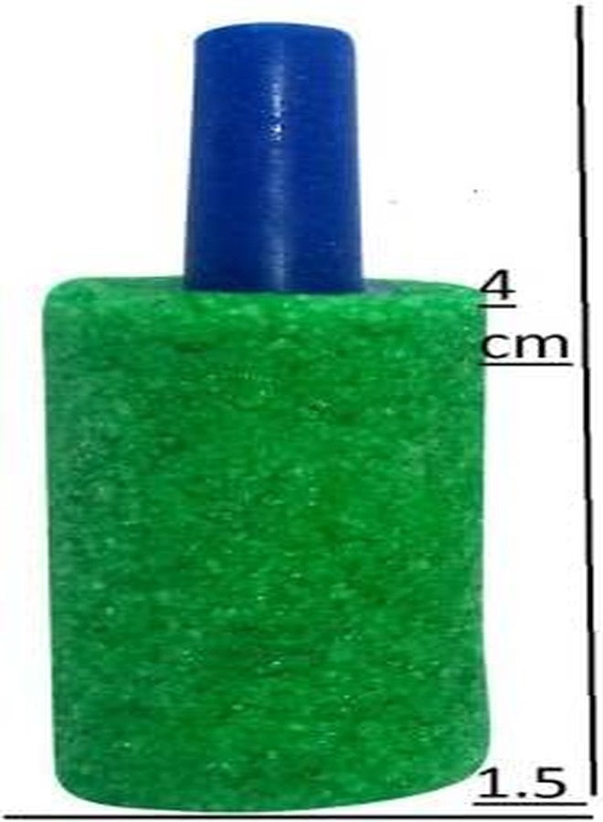 حجر تهوية أسطواني ملون من فاييناتو® مقاس 1.5 بوصة لتزيين أحواض السمك (قد تختلف الألوان) (عبوة من 5 قطع) من بيتزلايف وورلد - Image 2