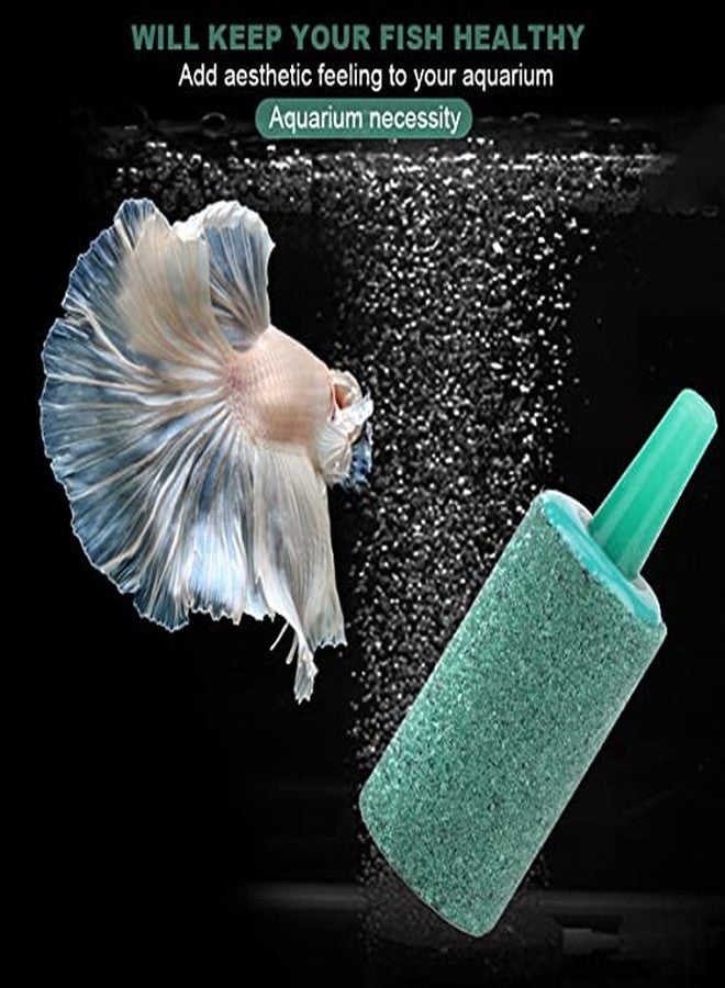 حجر تهوية أسطواني ملون من فاييناتو® مقاس 1.5 بوصة لتزيين أحواض السمك (قد تختلف الألوان) (عبوة من 5 قطع) من بيتزلايف وورلد - Image 5