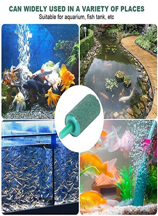 حجر تهوية أسطواني ملون من فاييناتو® مقاس 1.5 بوصة لتزيين أحواض السمك (قد تختلف الألوان) (عبوة من 5 قطع) من بيتزلايف وورلد - Image 4