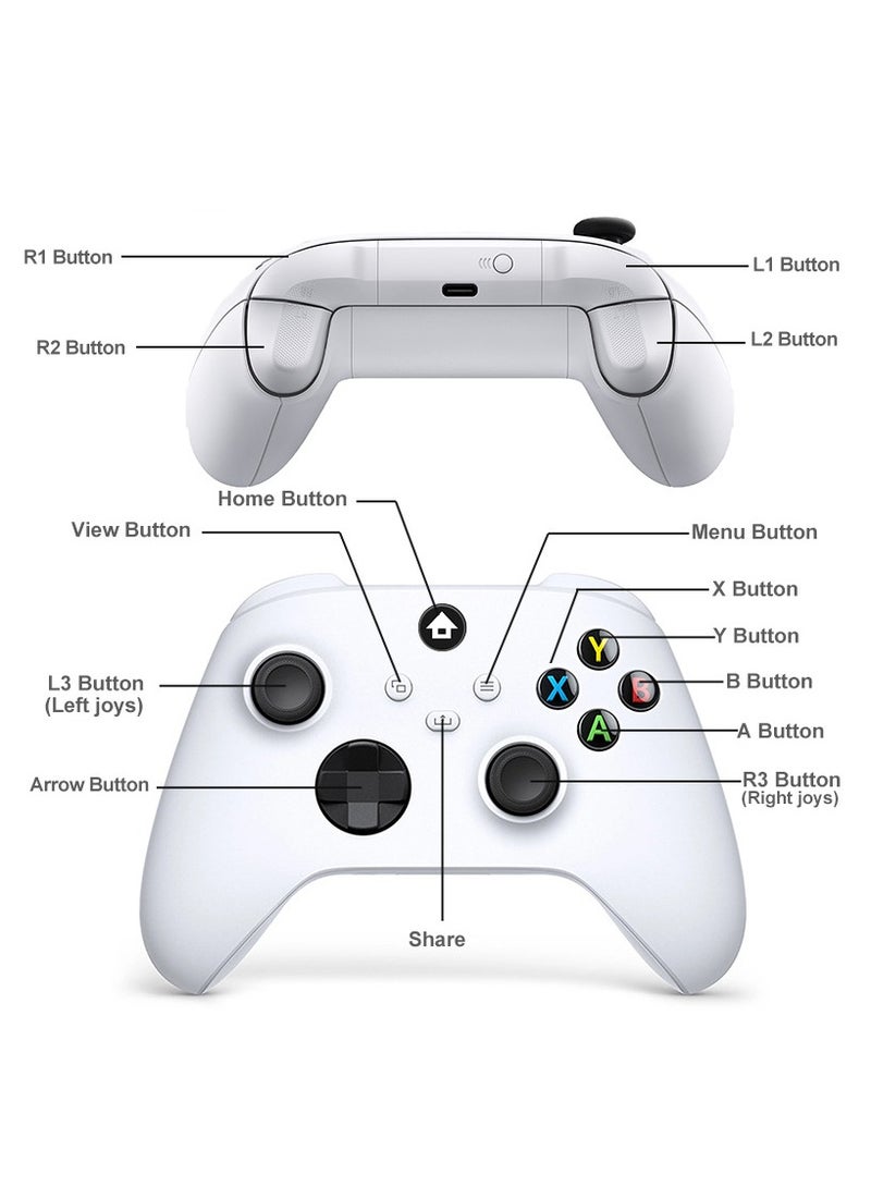 General Classic Gamepad Wireless Gaming Controller 2.4G Receiver Support Xbox Series X/S, Xbox One PC Android iOS  - Image 4