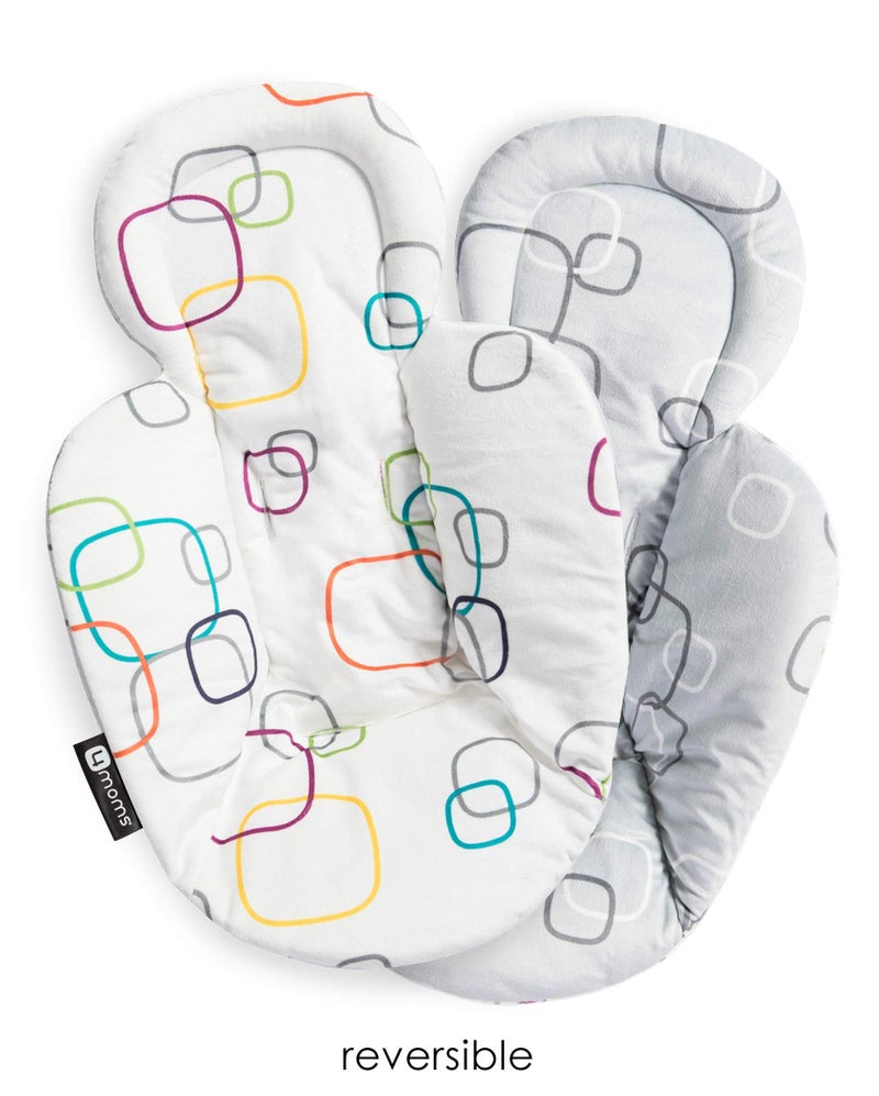 4moms RockaRoo and MamaRoo Infant Insert, Machine Washable, Soft, Plush Fabric, Reversible Design - Image 4