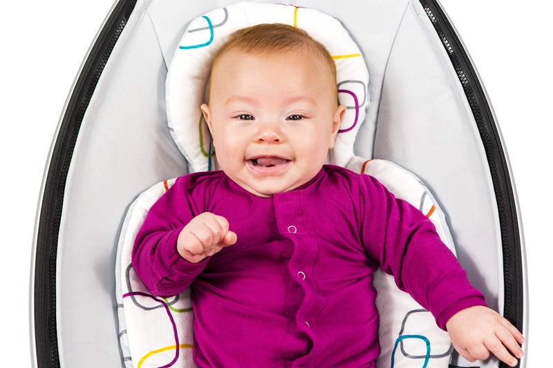 4moms RockaRoo and MamaRoo Infant Insert, Machine Washable, Soft, Plush Fabric, Reversible Design - Image 5