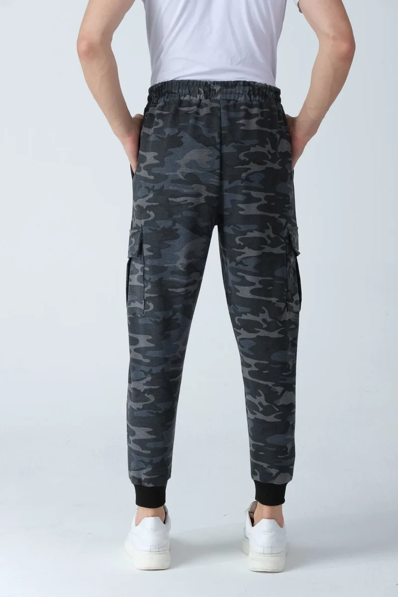 Alexander Gardi Camouflage Patterned Pocketed Sweatpants (E21-72100)