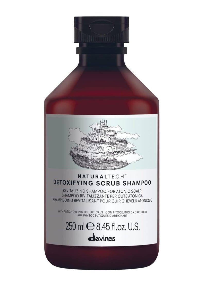 Davines Naturaltech Detoxifying Scrub Shampoo 250ml  - Image 1