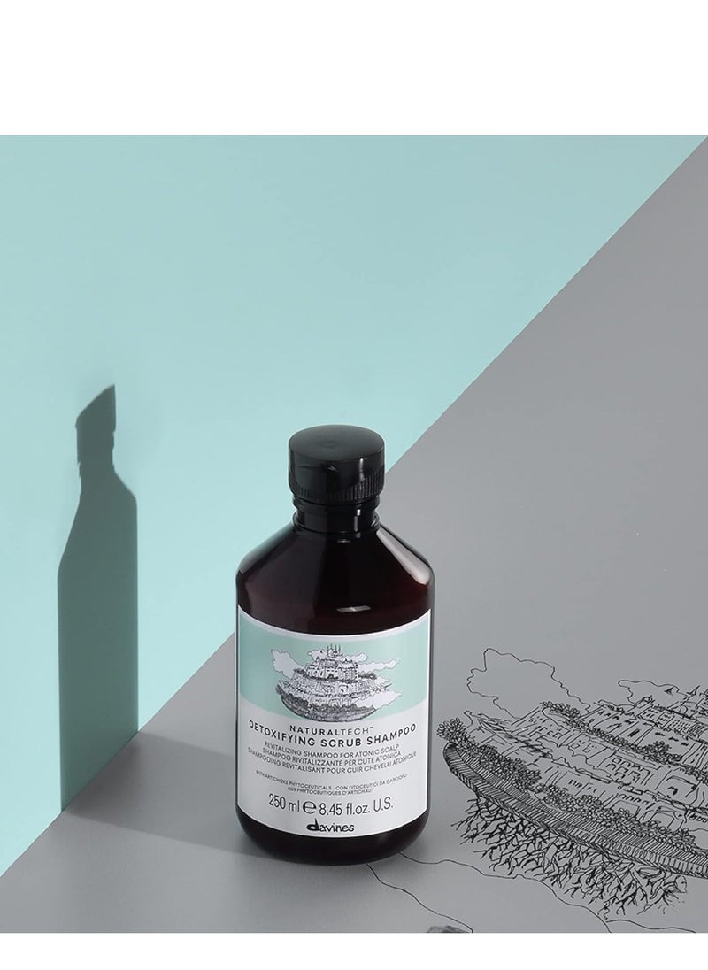 Davines Naturaltech Detoxifying Scrub Shampoo 250ml  - Image 2