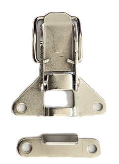 Generic 5 x Made in Italy, Snap Tensor Latch Lever Locking, Nickel Plated Steel, 45mm, Lock & Hinge, Buckle Tool Box Toggle Clasp Hasp  - Image 3