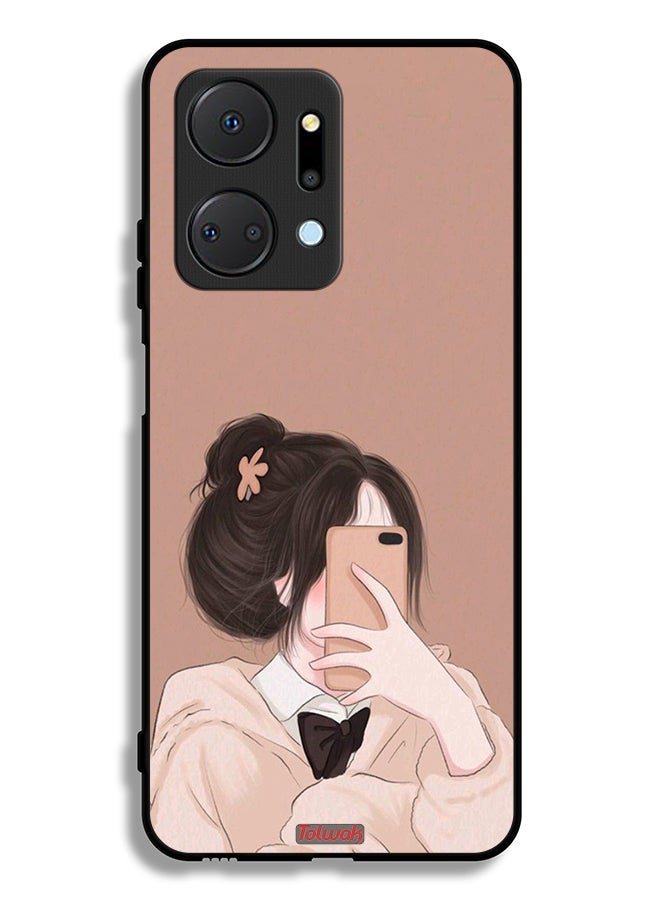 Tolwak Honor X7a Protective Case Cover Making Selfie - Image 2