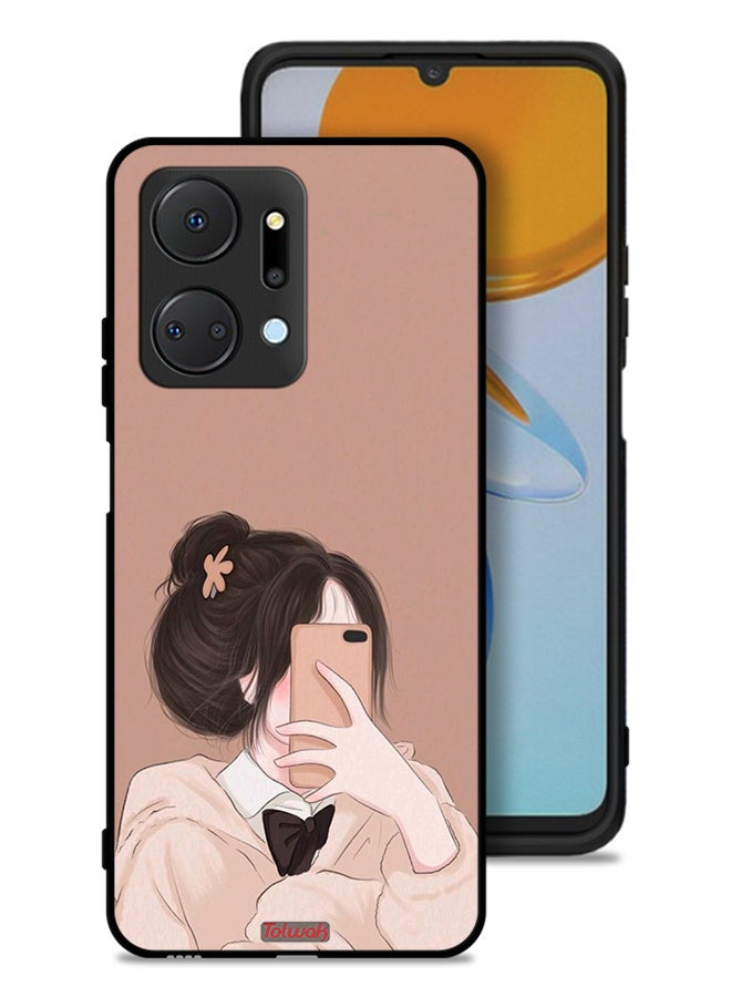 Tolwak Honor X7a Protective Case Cover Making Selfie - Image 1