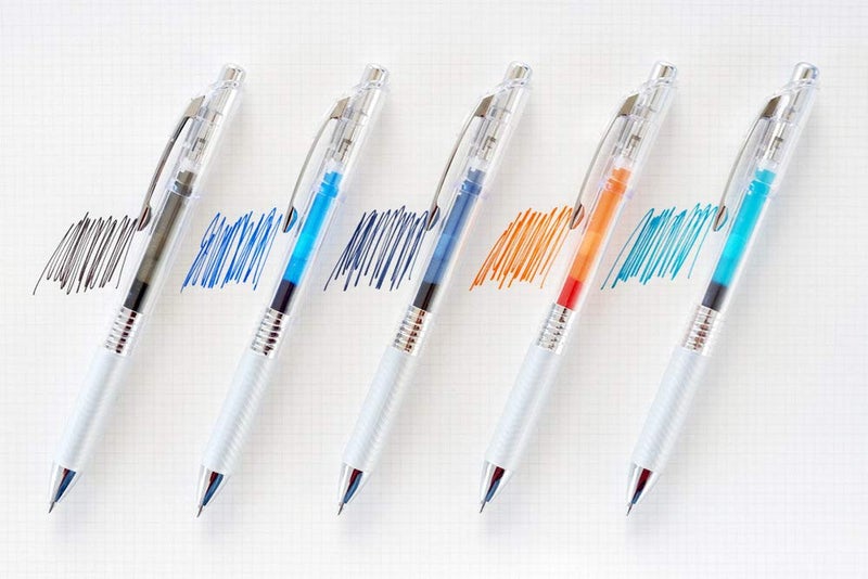 Pentel EnerGel Ink Ballpoint Pen, 0.02 inches (0.5 mm), 5 Colors - Image 2