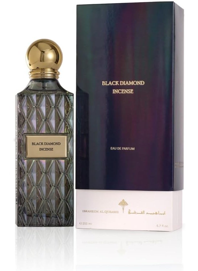 إبراهيم القرشي عطر بلاك دايموند بخور 150 مل - Image 1