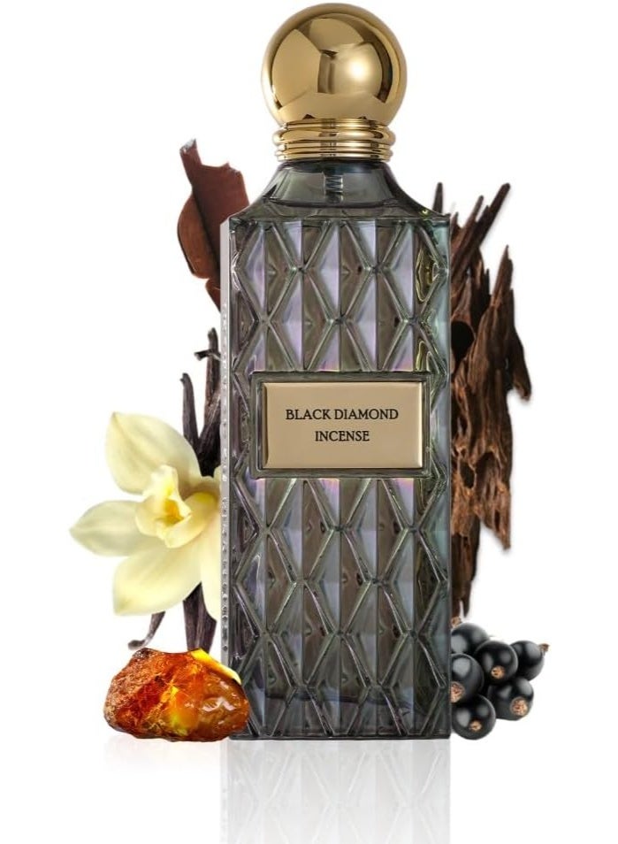 إبراهيم القرشي عطر بلاك دايموند بخور 150 مل - Image 2