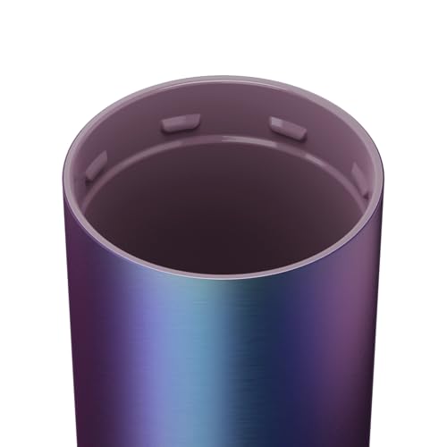 BrÃ¼Mate BrMate Strova 18oz 100 Leakproof Insulated Coffee Mug CeramicLined Interior BuiltIn Silicone Sleeve for Travel Locking Flip Lid Dark Aura - Image 3