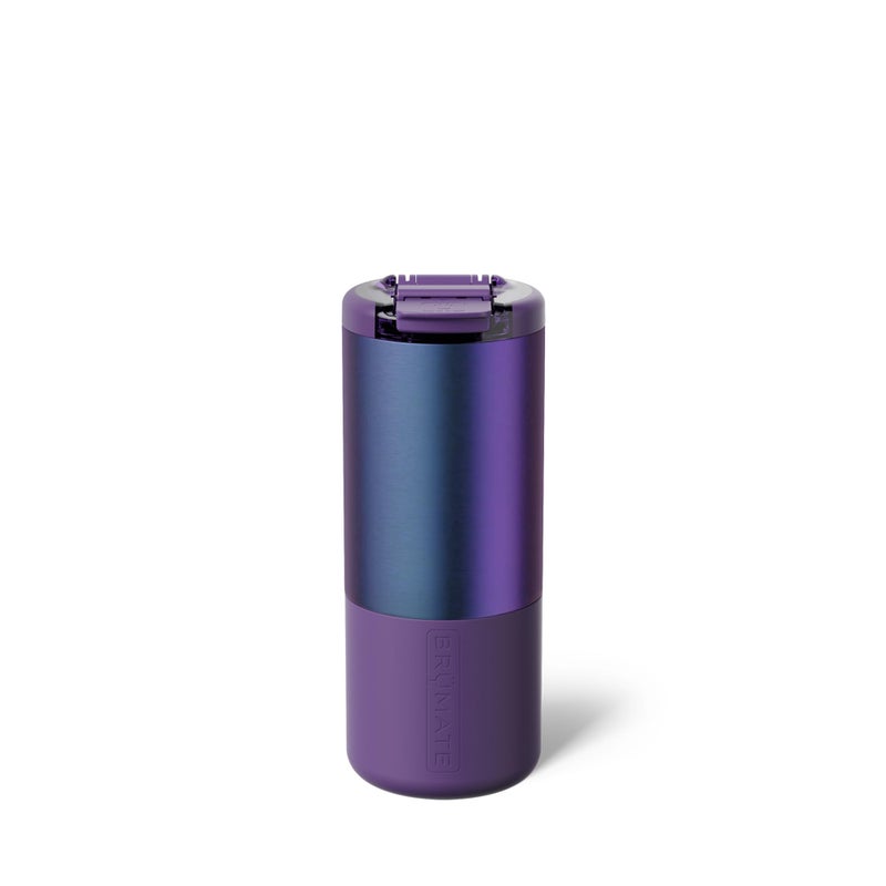 BrÃ¼Mate BrMate Strova 18oz 100 Leakproof Insulated Coffee Mug CeramicLined Interior BuiltIn Silicone Sleeve for Travel Locking Flip Lid Dark Aura - Image 2