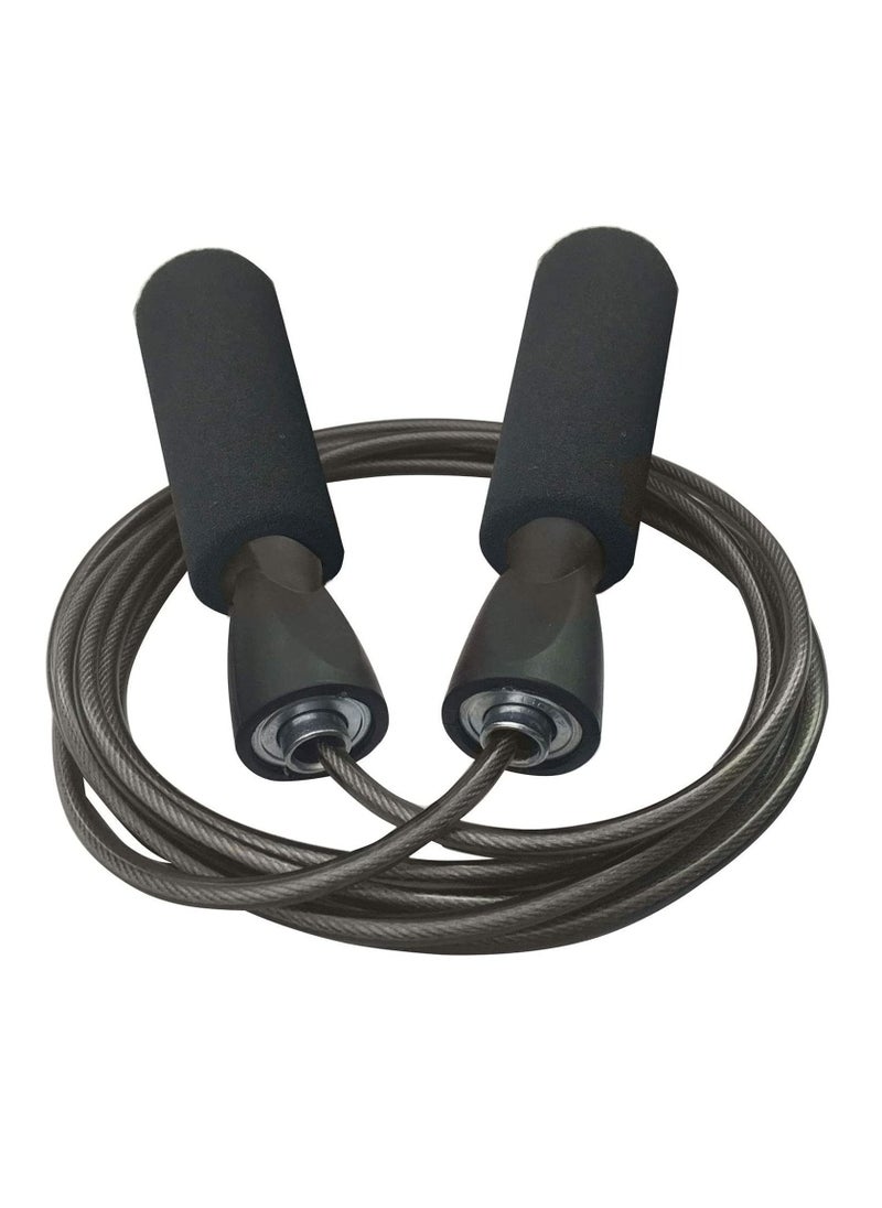 Y&D Professional Adjustable Steel Wire Jump Rope, Durable, Easy to Adjust Premium at All Heights and Skill Levels, for Indoor Outdoor Exercise Men, Women, Kids, Girls  - Image 1