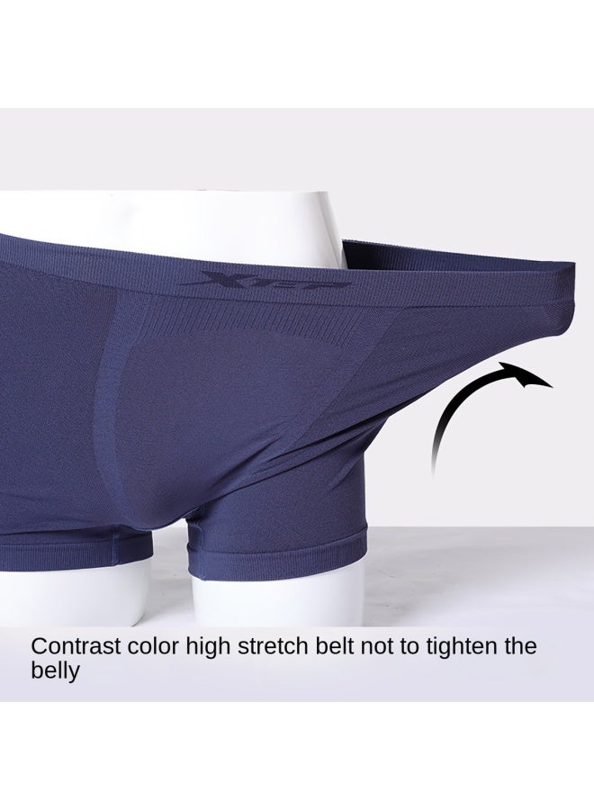 XTEP Moisture-wicking & Quick-drying】2-pack Men's Underwear, Soft And Skin-friendly, Breathable Sports Boxer Shorts For Workout And Running - Image 5