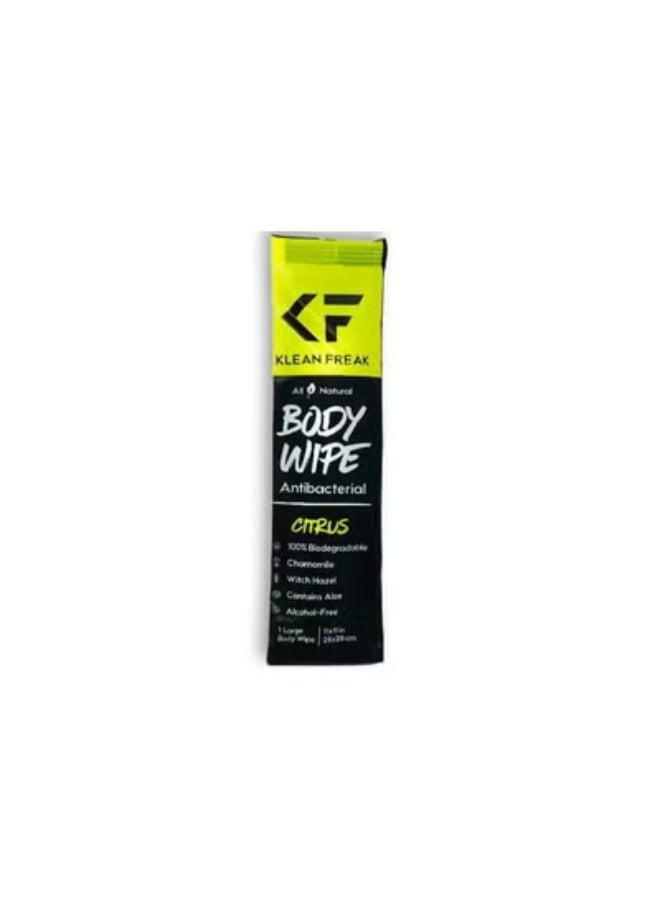 Klean Freak - Body Wipes - 100 Pack - Citrus - Image 1