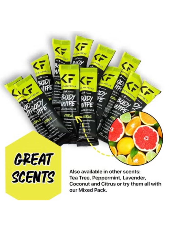 Klean Freak - Body Wipes - 100 Pack - Citrus - Image 4