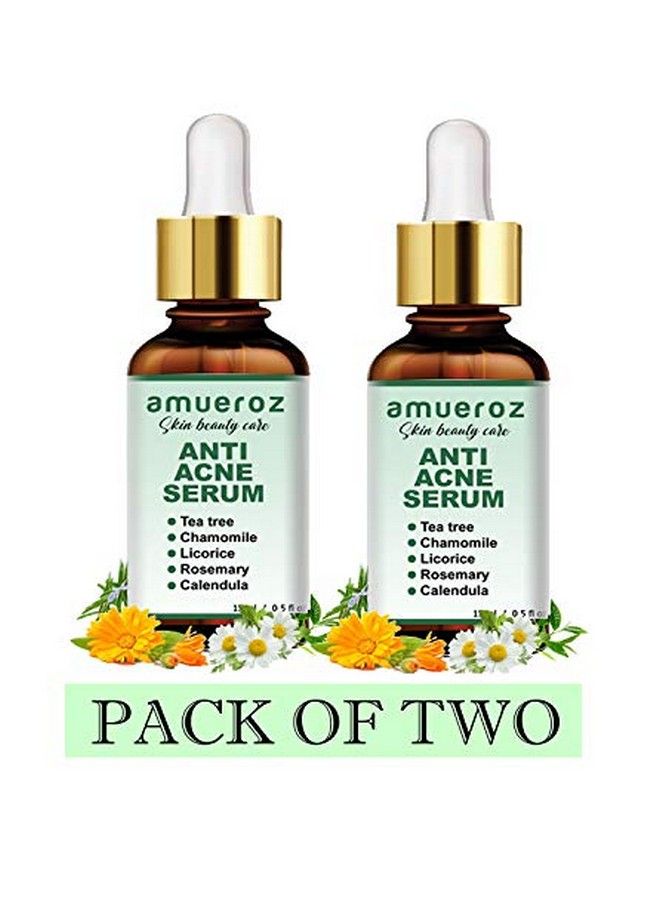 Amueroz Anti Acne Serum Pack Of Two Acne Clearing Facial Serum ; Antiscar Collagen Serum - Image 2