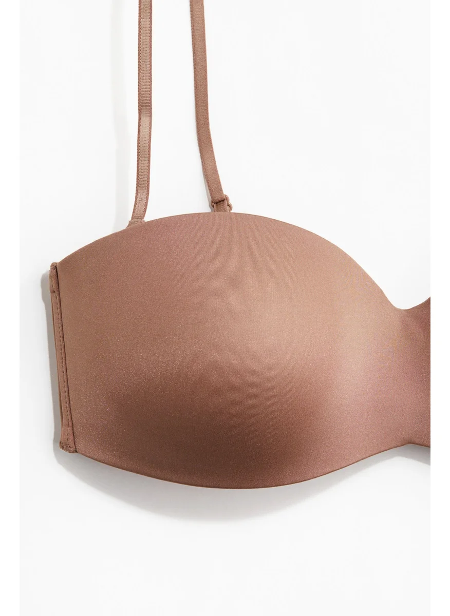 اتش اند ام Padded Microfibre Bandeau Bra