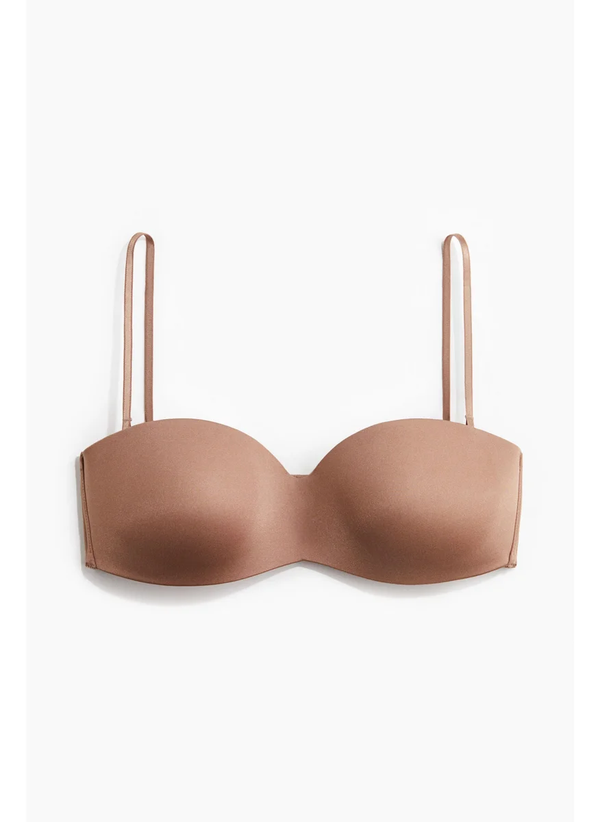 اتش اند ام Padded Microfibre Bandeau Bra
