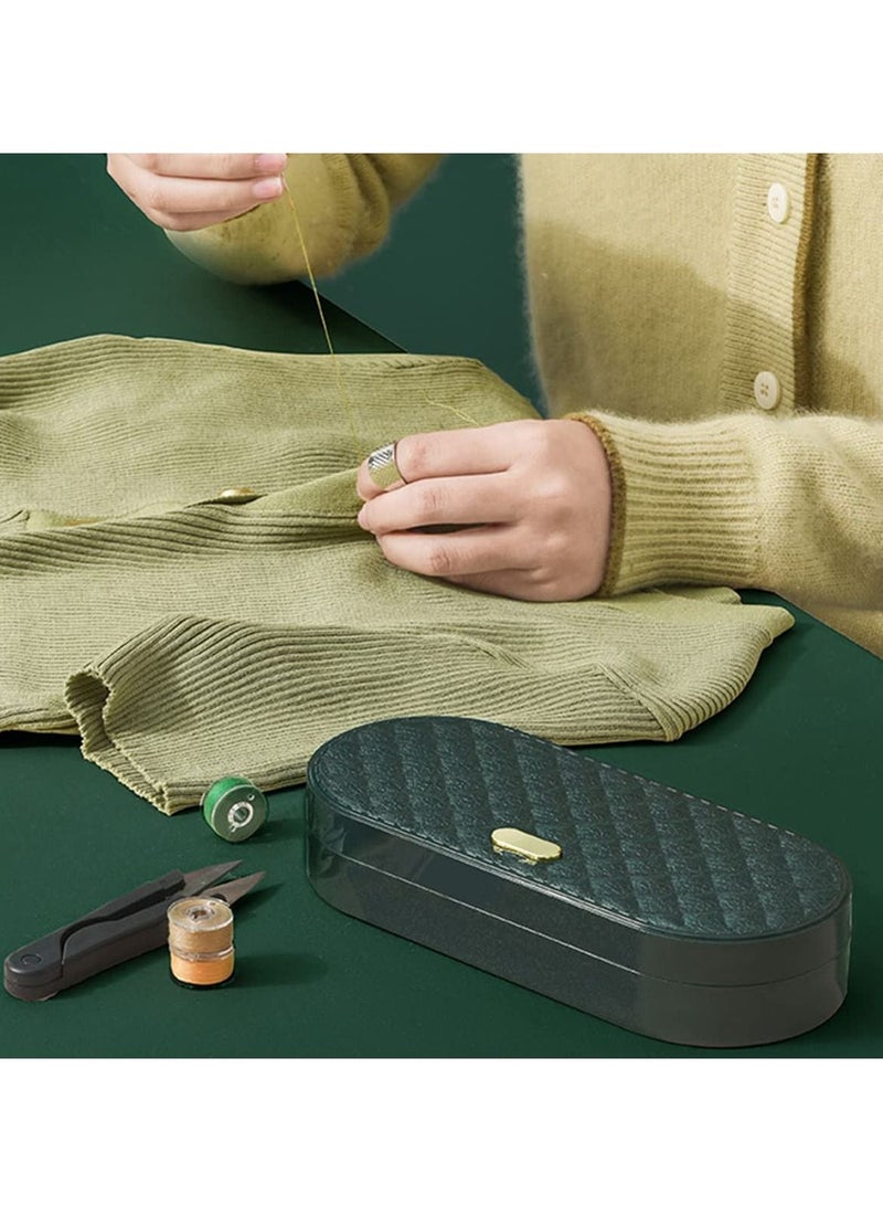 Y&D Sewing Needle and Thread Box Kit, DIY Portable Supplies Storage with Accessories Clothing Fixed Repair Small Manual Needle, Suitable for Family Travel - Image 2