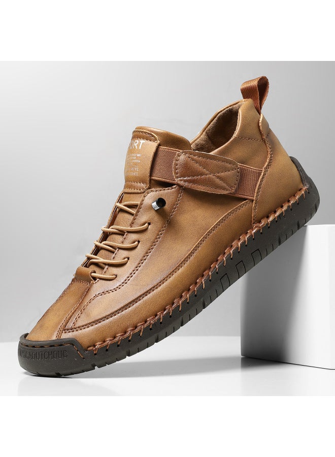 35-48 Popular Handmade Sched Women's Shoes, Men's Shoes, Couple Shoes, Autumn And Winter Flat Shoes, Casual Shoes, Martin Boots