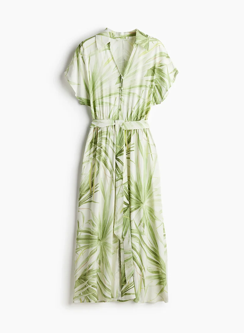 H&M Tropical Print Dress